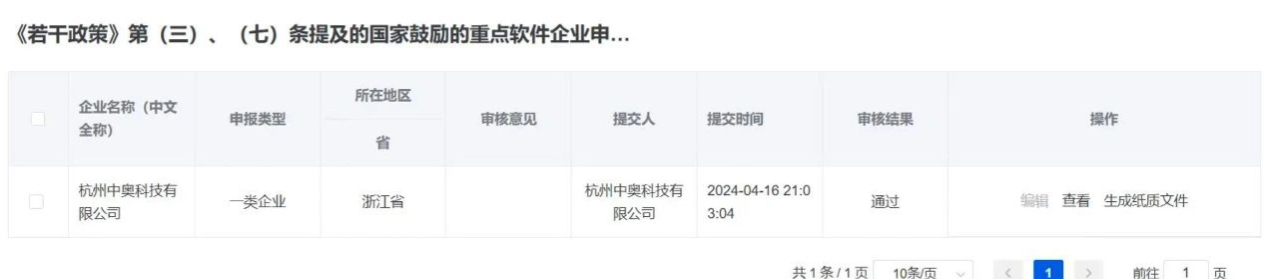 中奧科技通過國家重點軟件企業評審，創新實力獲國家級權威認可！